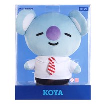 BT21 에프터스쿨 KOYA 스쿨룩 봉제인형, 0cm
