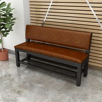 교회 등받이 약국 대기 긴 의자 벤치 로비 장의자, 길이150너비45높이45소프트백싱글레이어