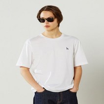 헤지스 Supima cotton 화이트 수피마 코튼 크루넥 HZTS2B502WT