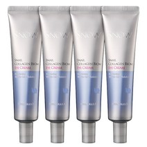 과일나라 스노우스네일 콜라겐 바이옴 아이크림 40ml X4개 / 미백+주름개선 기능성, 4개
