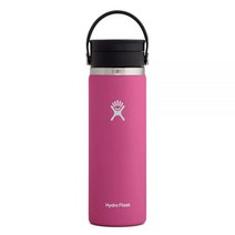 컴퍼니24 하이드로플라스크 와이드 마우스 물병 뚜껑 캑터스, 20 Oz, Carnation