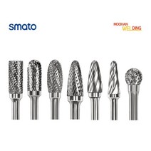 [스마토] 초경 로타리바 로터리바 6mm 생크 금형 드릴 절삭 롱타입 알루미늄용, SD형(6mm 생크), SD-9M DC