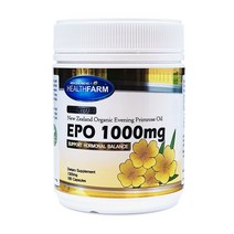 (뉴질랜드) Healthfarm - 헬스팜 달맞이꽃종자유 1000mg 180정