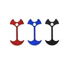 [모비딕컴퍼니] 로프고정 천막지지대 그늘막스트링 실링재 텐트부속 방수텐트 텐트보수패치, 잇★ 캠핑 데크 앵카팩 타프 텐트 고리 텐트앵카팩, 잇★ 앵카팩 - 레드1P