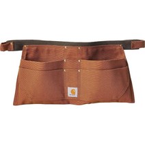 칼하트 공구 파우치 벨트 펌 덕 하프 에이프런, 밤나무, XL