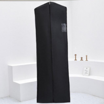 웨딩케이 웨딩드레스커버 한복커버 접이식 올블랙, 접이식 DC295(160cm), 1개, 1개