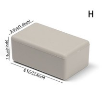 고품질 ABS 플라스틱 DIY 9 크기 악기 케이스 인클로저 상자 방수 커버 프로젝트 전자, 08 61x36x25mm-H