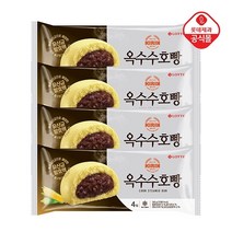 롯데제과 기린 옥수수호빵x4봉/총16입, 상세페이지참조
