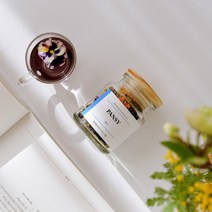 꽃담은 국내산 수제 팬지 꽃차 삼색제비 차 효능, 상세페이지 참조