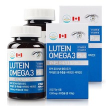 상상바이오 루테인 오메가3 플러스 1200mg, 110.7g, 2병