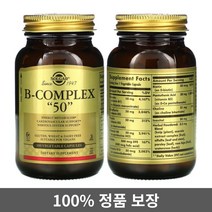 솔가 비타민 B Complex 50 100베지캡슐, 100개, 1개