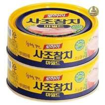 라이브잇 로하이 사조참치 마일드 통조림, 210g, 4개