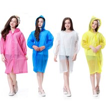 어린이 우비 초등학생 투명 우의 키즈 컬러 레인코트