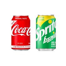 코카콜라 업소용 355ml 24입 + 스프라이트 355ml 24입