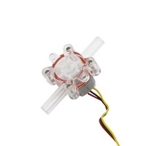 홀 타입 유량 센서 스위치 유량계 카운터 유체 측정기 0.01 ~ 0.1/m3/h, 한개옵션0