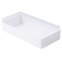 봄91 투명 PET덮개 마카롱 상자 대 22 x 10.3 x 5.3 cm, 10개입