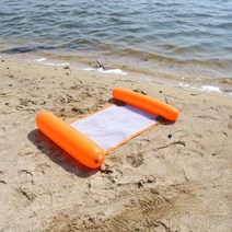 썬베드 해변의자 피크닉 테라스벤치 카페야외의자 파라솔루프탑 선배드 PVC Summer Inflatable Foldable Fl, 한개옵션1, 02 color 2