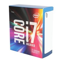 인텔 코어 i7 6 세대 i7-6700 Skylake 쿼드 3.4 GHz LGA 1151 65W BX80662I76700 데스크탑 프로세서, 한개옵션1, 03 i7-6800K
