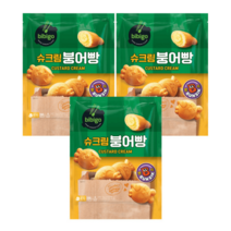 슈크림 붕어빵 x3개, 슈크림 붕어빵  x3개