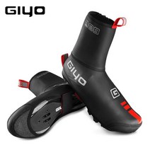 고어텍스스패츠 GIYO-방수 산악 자전거 신발 커버 겨울 열 오버슈즈 MTB 사이클링 부츠 로드 스포츠, 01 Black_01 S