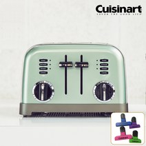 쿠진아트 메탈 클래식 4구 토스터 CPT-180MTKR+자석클립 / 4구토스터기 홈카페 간식메이커 샌드위치 토스트만들기 토스트 토스터기 토스트기 베이글 팝업토스터기, CPT-180PKKR(핑크)