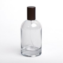 새로핸즈 클램프 타입 유리 향수공병 앙쥬 투명 매트브라운캡 100ml, 단품