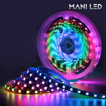 네오픽셀 LED바 파노라마 고휘도 방수 LED스트립 줄조명 길이 주문제작, 03_방수 검정띠 12V 10cm, 1개