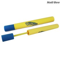 NaOBee 캠핑 물놀이 바닷가 필수품 스펀지 물총 워터건 2P, 스펀지물총 2개