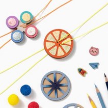 실팽이 칼라폼 만들기 그리기 활동 재료 방과후수업, 원형