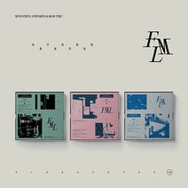 [SET] 세븐틴 - 미니 10집 FML [커버 3종 세트] - 각 앨범 당 아웃박스+포토북(88p)+가사지(12p)+스티커(랜덤 1종)+포토카드(랜덤 2종)+북마크(랜덤 1종)