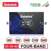 4 밴드 셀룰러 증폭기 GSM 2G 3G 4G B20 LTE 800 900 1800 2100 2600 휴대 전화 850 신호 부스터 리피터 B7 2600mhz, 03 900 1800 2100 2600