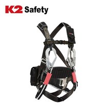 K2 전체식벨트 KB-9203(Y)(일체형(포이)) 더블죔줄 안전그네 안전벨트