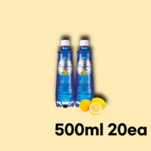 일화 탄산수 초정탄산 레몬 500ml 20병, 500ml x 20pet