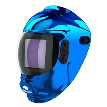 TEKWARE 대형 뷰 트루 컬러 태양광 발전 자동 다크닝 용접 헬멧 4 아크 센서 와이드 쉐이드 범위 4/5-9/9-13 용접기 마스크 미그 티그 그라인딩 플라즈마용 (클라인), 클라인