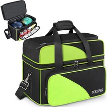 우레탄볼링공 우레탄하드볼 하이퍼포먼스볼링공 YOREPEK 볼링 볼 백 패딩 처리된 홀더 및 대형 단열 포켓, 한개옵션0