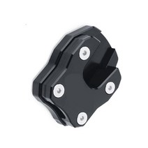 오토바이 사이드 스탠드 패드 플레이트 확대기 혼다 CT125 헌터 커브 2020 지원 확장, 한개옵션0