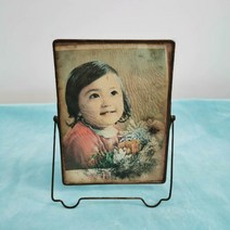 레트로 소품 촬영소품 빈티지 감성 옛날소품 민속 오래된 물건 추억 소장 오래된 거울 작은 거울 오래된 접이식 거울 카페 농가원 빈티지 진열품, 직사각형 (임의)