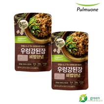 풀무원 우렁강된장 150g (3~4인분), 2개