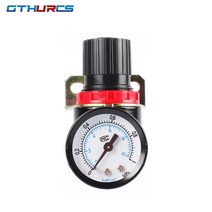 축압기 어큐뮬레이터 질소탱크 공기 압력 조절기 조절 가능한 게이지가 있는 제어 압축기, ar2000