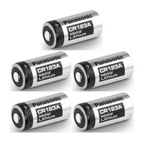 파나소닉(Panasonic) CR123A(3V) 벌크, 5개입, 1개