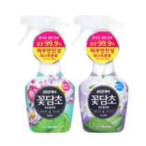 샤프란 꽃담초 섬유탈취제 400ml (연꽃향 자스민꽃향) 중 택일, 꽃담초 섬유탈취제 연꽃향 400ml, 1개