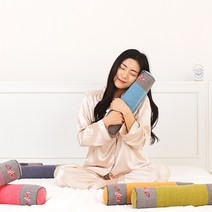 코옹 시그니처 메밀베개 메밀베개속 경추베개, 시그니처 커버 자주, 피톤치드 편백큐브