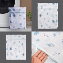 마트498 사각 세탁망 야자수 (30CM) 원룸필수품 속옷빨래 세탁거름망 니트빨래 운동화세탁망 자취용품