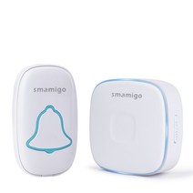 무선호출벨 가정용 비상용 환자 노인 간호 간병, B타입 벨 2개  버튼 1개