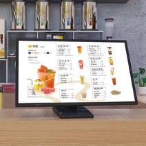 전자메뉴판 테이블주문 액정 화면 디지털 광고, 가로 50 x 세로 40