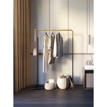 행거 철제 스탠드 미니 스탠드옷걸이 수납 매장, 스페이스 그레이 105cm