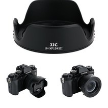 [JJC] 후지 XC 15-45 니콘 Z 40mm XF 18mm f2 R 카메라 원형 후드, LH-XF1545II BLACK