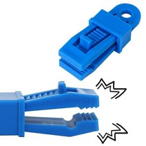 방수포 야외 텐트 캐노피 클립 양산 방풍 고정 플라스틱 액세서리 강화 바람 로프 타포린, 04