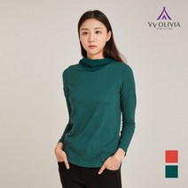 올리비아로렌 니트 후드 스트라이프 티셔츠 VVCALWW9241