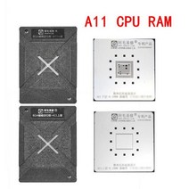 AMAOE-아이폰 6-14 시리즈 CPU RAM 마그네틱 플랫폼 리볼링 키트 BGA 스텐실 템플릿 A16 A8 A9 A10 A11 A12 A13 A15, A11 CPU RAM